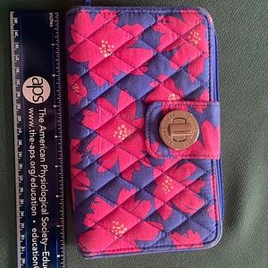 Vera Bradley turn key wallet